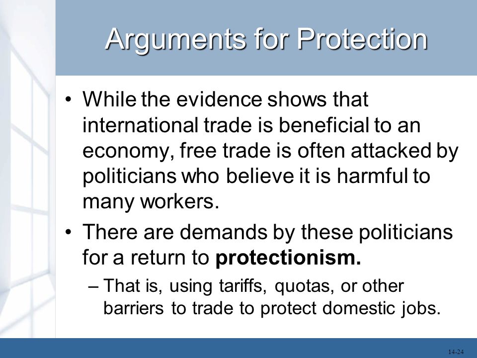 Arguments for and Against Free Trade | Trade Policy